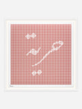 Hurriya - White Abachi Wood Frame