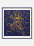 Guardian (Purple) - Purple Ramin Wood Frame