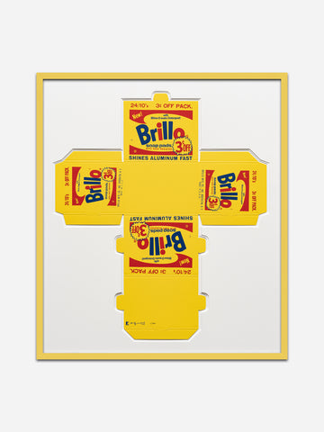 Brillo Box Collectable (Yellow Portrait)