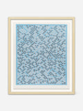 Study for A, 1968 - Natural Abachi wood frame