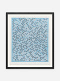 Study for A, 1968 - Black Abachi wood frame