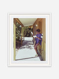 Untitled - White Wood Frame