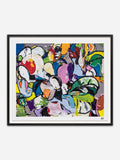 Olive Garden - Black Abachi Wood Frame