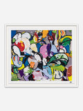 Olive Garden - White Abachi Wood Frame