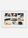 Early in the Morning & In the Middle of a Dream - White Ramin Wood frame
