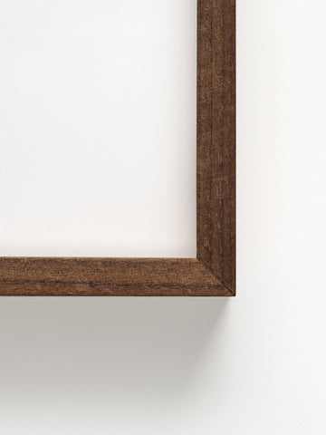 Tempted in the Garden - Walnut frame