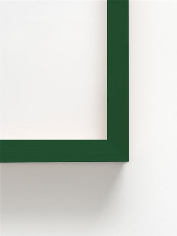 Guardian (Green) - Green Ramin Wood Frame