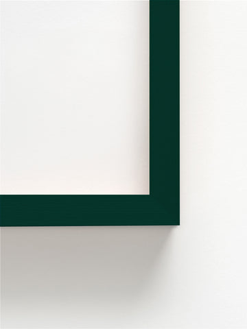 La Maison de Monet - Green Ramin wood frame