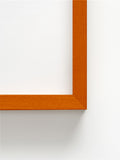 Untitled II - Orange Ramin Wood Frame