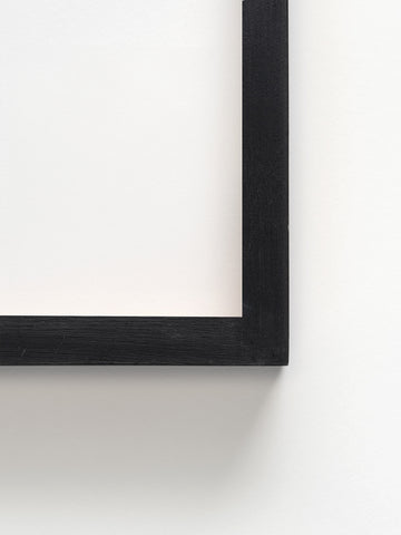 SELF-DEFENCE (sets) - Black Abachi wood frame with visible grain