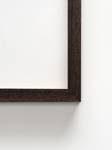 Girl with a Kitten, 1947 and Girl with Roses, 1947-48 - Brown Ramin Wood Frames