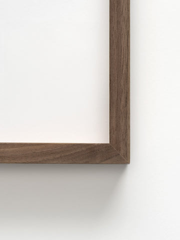 Shelter - Natural Walnut wood frame