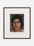 Il mio vedere futuro - My Future Vision I - Natural Walnut Wood Frame
