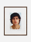 Il mio vedere futuro - My Future Vision II - Natural Walnut Wood Frame
