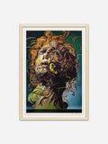 Higher Than The Sun - Natural Ramin Wood Frame