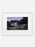 Untitled [Dream House 6]- White Ramin Wood Frame