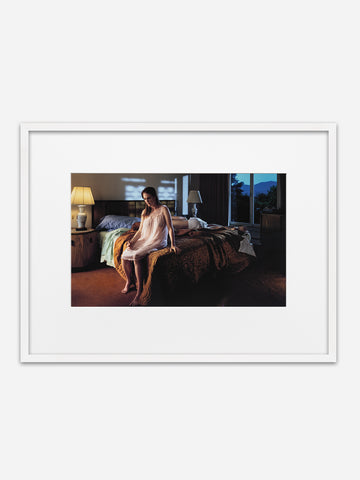 Untitled [Dream House 2] - White Ramin Wood Frame
