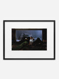 Untitled [Dream House 4]- Black Ramin Wood Frame