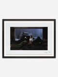 Untitled [Dream House 4]- Black Ramin Wood Frame