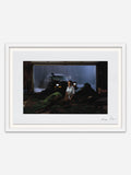 Untitled [Dream House 4] - White Ramin Wood Frame