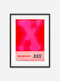 XXX, 2023 [Small] - Black Abachi Wood Frame