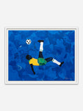 “Success is no accident.” - White Ramin Wood Frame