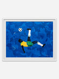 “Success is no accident.” - White Ramin Wood Frame