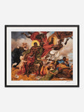 Eve and the Orishas - Black Abachi Wood Frame