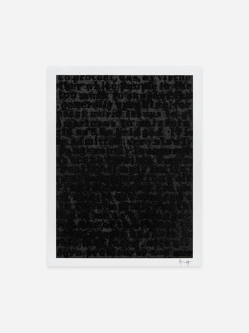 Untitled (Black on Black)