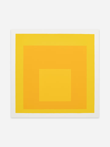 Homage to the Square, (Yellow)