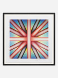 Heaven is for White Men Only - Black Abachi Wood Frame