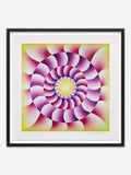 Let It All Hang Out - Black Ramin Wood Frame