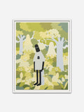 LUV New Beginnings - White Abachi Wood Frame