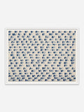 From Point I and II - White Abachi Wood Frame