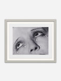 Larmes de Verre - Ash Grey Ramin wood frame