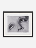 Larmes de Verre - Black Ramin wood frame