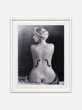 Le Violon d’Ingres - White Ramin wood frame
