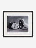 Noire et Blanche - Black Ramin wood frame