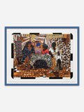 [Set of 4] Girlfriends & Lovers, Portrait of Qusuquzah #8, A Moment’s Pleasure #2, La Maison de Monet - Colour frame set