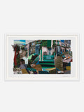 La Maison de Monet - White Ramin wood frame