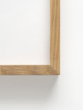 Early in the Morning & In the Middle of a Dream - Natural Ramin Wood frame