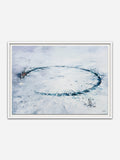SELF-DEFENCE 9am (Special Edition) - White Abachi wood frame with visible grain