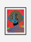 Prismatic Visions - Black Abachi Wood Frame