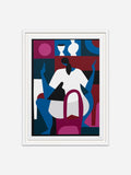 HOME BOUND - White Ramin Wood Frame (alt)