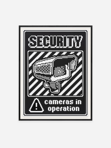Security black frame