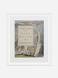 Triptych - White Abachi wood frame