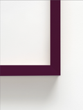 [Set of 2] La Maison de Monet and Portrait of Qusuquzah #8 - Green & Burgundy frame set