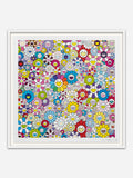 Flowers of Heaven, 2018 - White Abachi wood frame