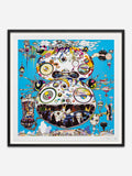 Tan Tan Bo Communicating with Someone, Somewhere in the Universe, 2014 - Black Abachi wood frame