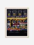 Ambre Roulette - Natural Ramin Wood Frame